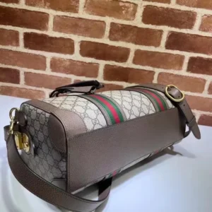 Alternative view of Fake Gucci Small Ophidia GG Web Duffle Bag
