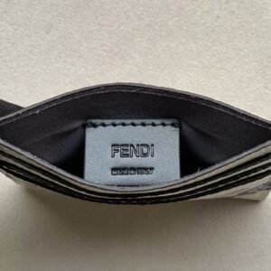 Alternative view of Replica Fendi Card Holder White