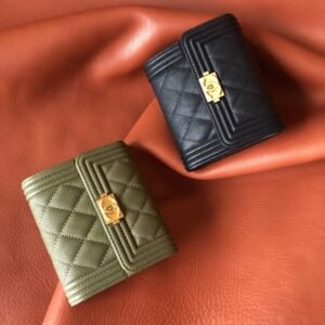 Chanel Le Boy Compact Wallet