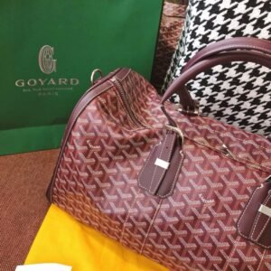 Alternative view of Replica Goyard Boston 45 Bordeaux