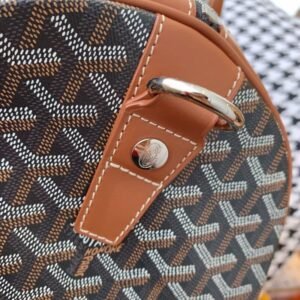 Alternative view of Fake Goyard Boston 45 Brown