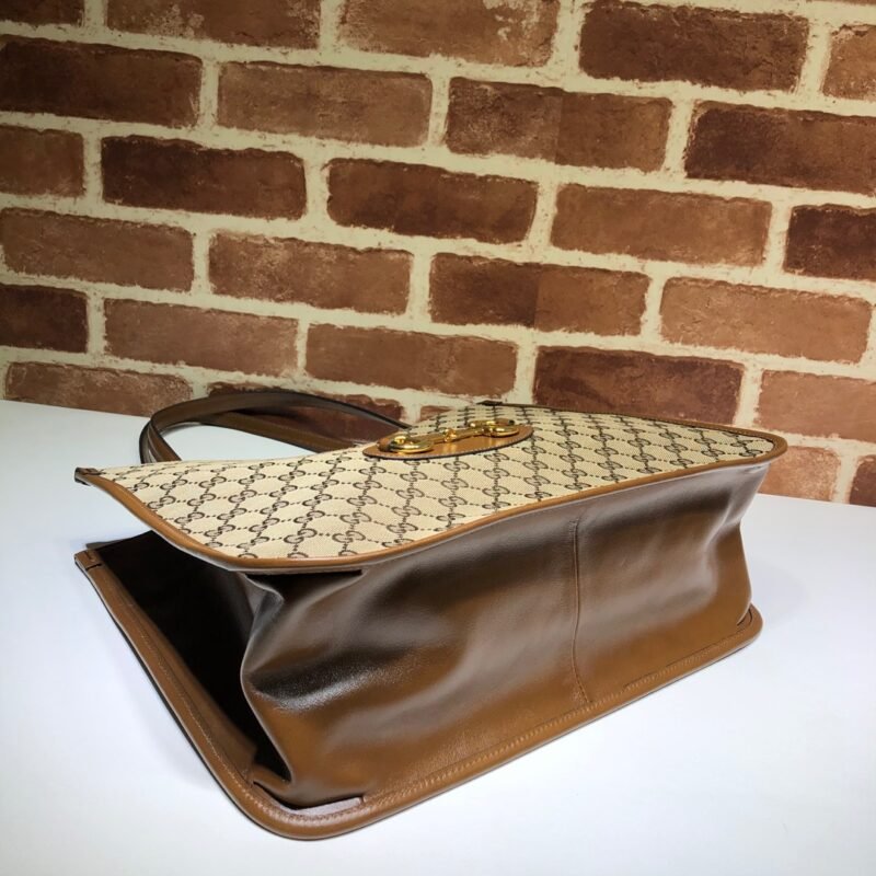 Replica Gucci 1955 Horsebit Tote Bag - Image 10