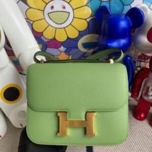 Fake Hermès Constance 18Cm Light Green
