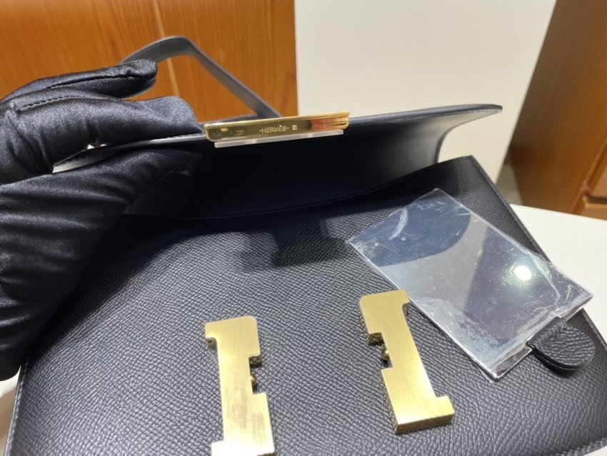 Fake Hermès Constance 24Cm Black - Image 3
