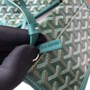 Alternative view of Fake Goyard Anjou PM Green