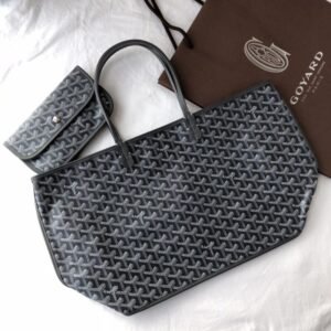 Alternative view of Fake Goyard Anjou PM Grey