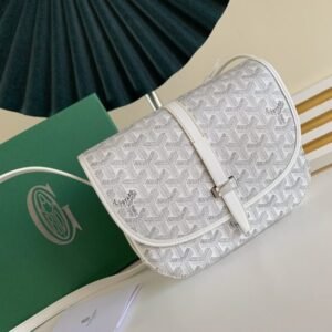Fake Goyard Belvedere White