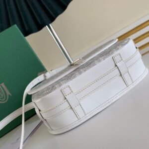 Alternative view of Fake Goyard Belvedere White