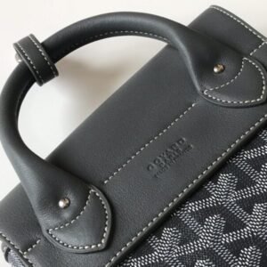 Alternative view of Fake Goyard Alpi Mini Backpack Grey