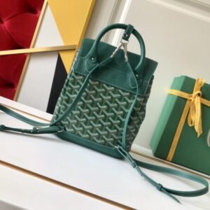 Alternative view of Replica Goyard Alpi Mini Backpack Green