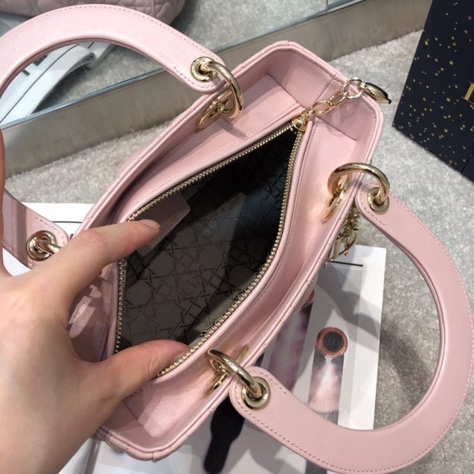 Fake Lady Dior Large Pink - Image 3
