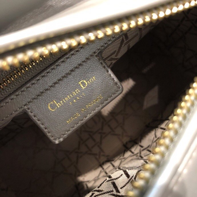 Replica Lady Dior Large Silver - Image 4