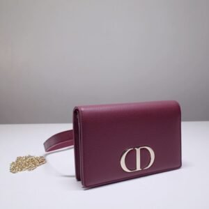 Alternative view of Fake Dior 30 Montaigne Pouch Red