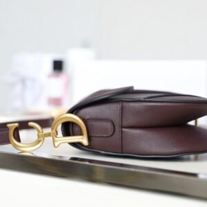 Alternative view of Replica Dior Saddle Bag Bordeaux