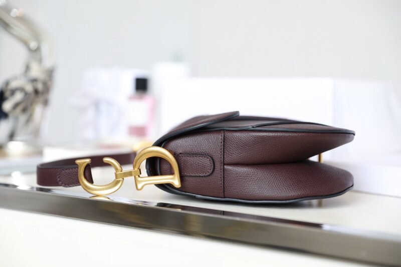 Replica Dior Saddle Bag Bordeaux - Image 2