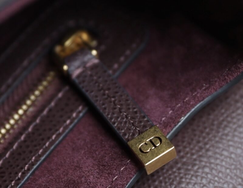Replica Dior Saddle Bag Bordeaux - Image 7