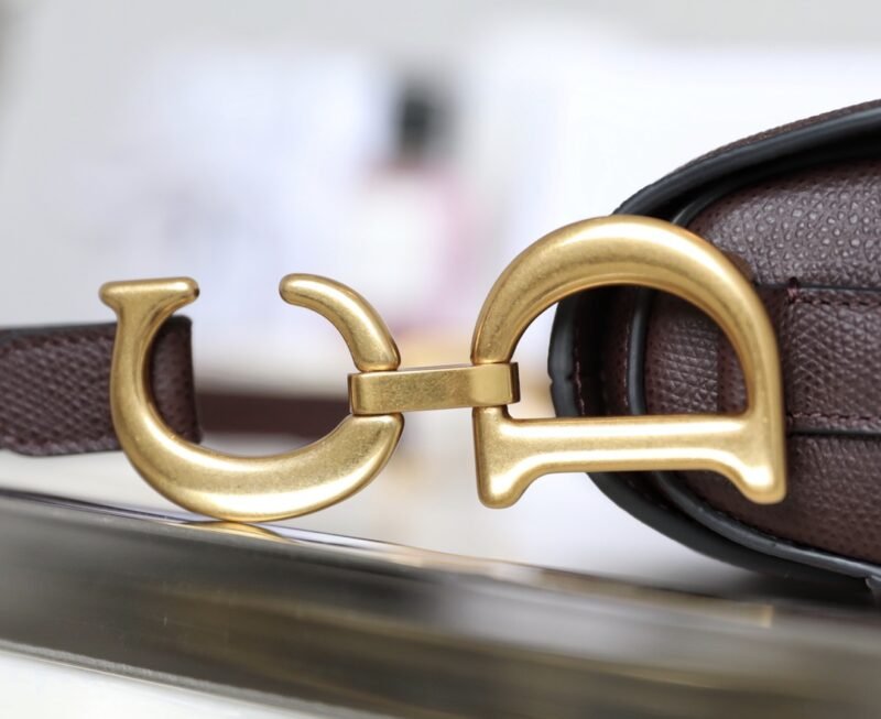 Replica Dior Saddle Bag Bordeaux - Image 8