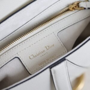Alternative view of Fake Dior Saddle White Wool