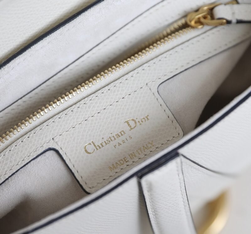 Fake Dior Saddle White Wool - Image 2