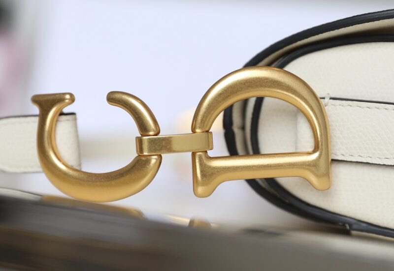 Fake Dior Saddle White Wool - Image 5