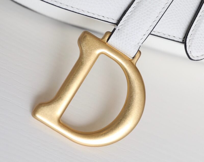 Fake Dior Saddle White Wool - Image 8