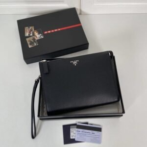 Replica Prada Saffiano Pouch