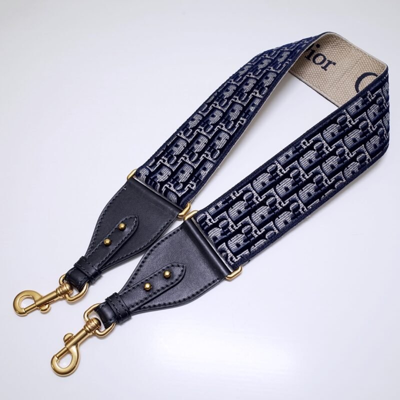 Fake Dior Adjustable Shoulder Strap Grey
