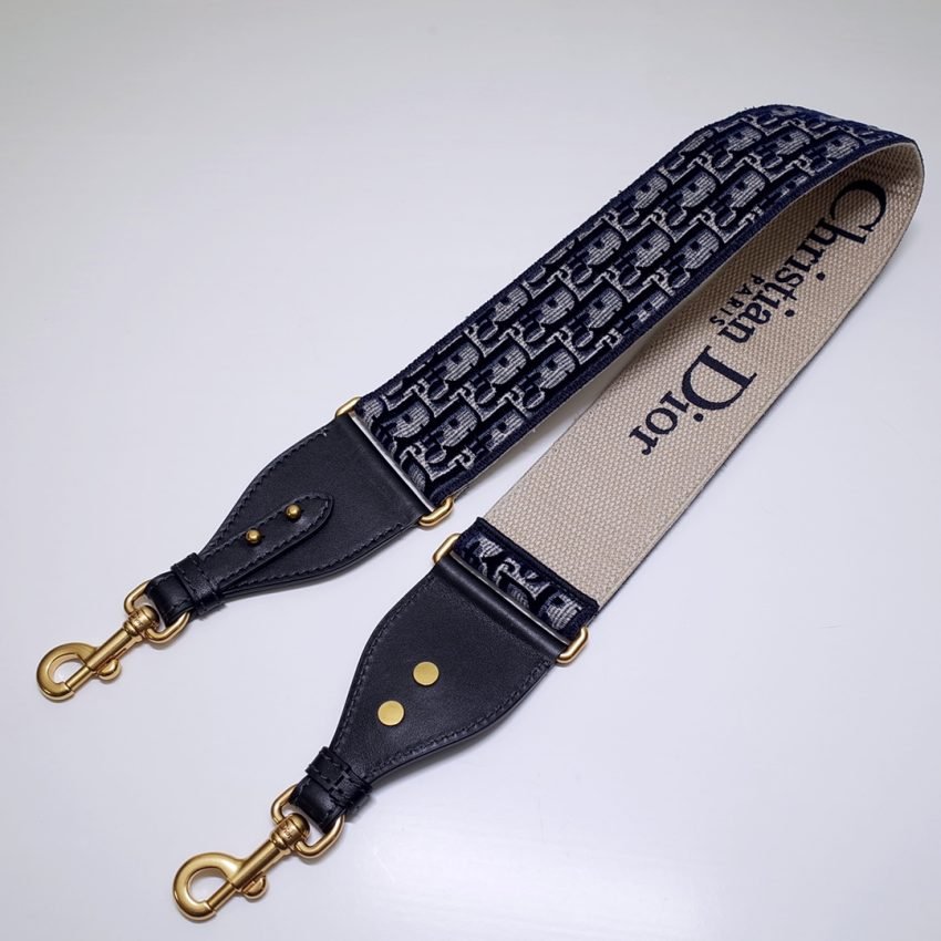 Fake Dior Adjustable Shoulder Strap Grey - Image 3