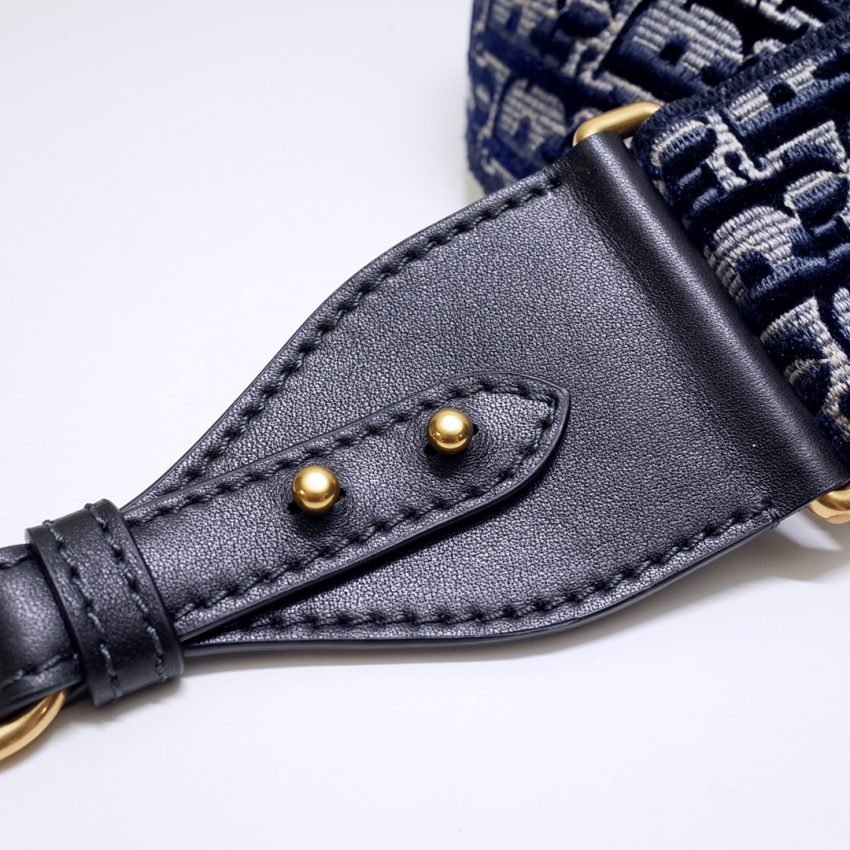 Fake Dior Adjustable Shoulder Strap Grey - Image 4