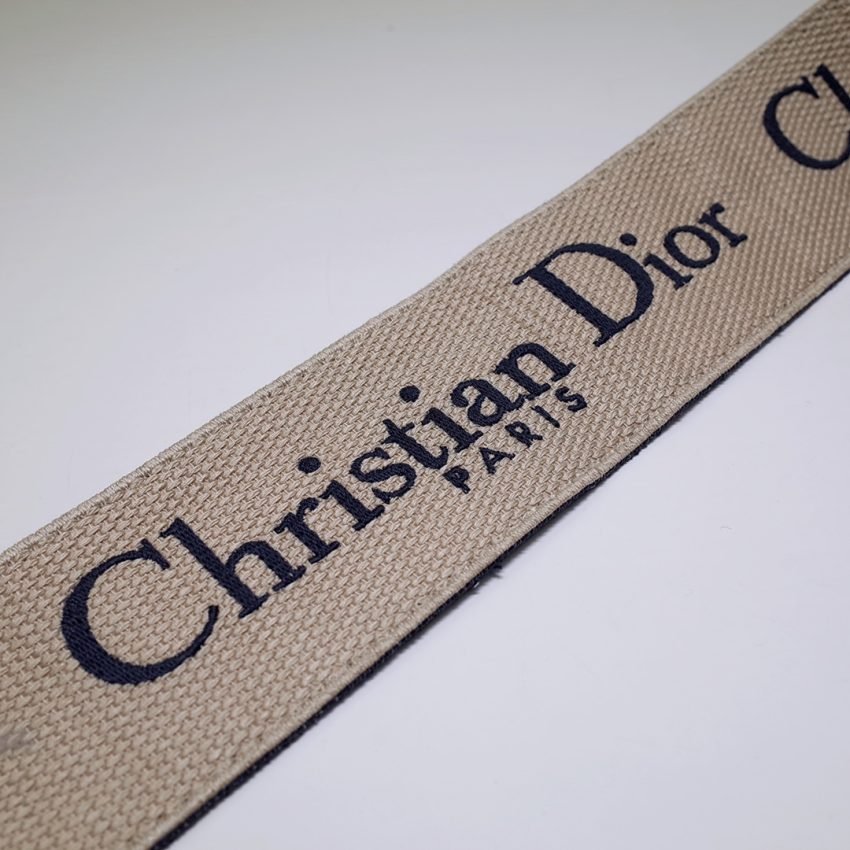 Fake Dior Adjustable Shoulder Strap Grey - Image 6