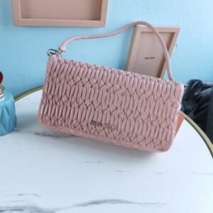 Alternative view of Fake Miu Miu Crystal Handbag Pink