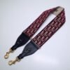 Fake Dior Adjustable Shoulder Strap Red