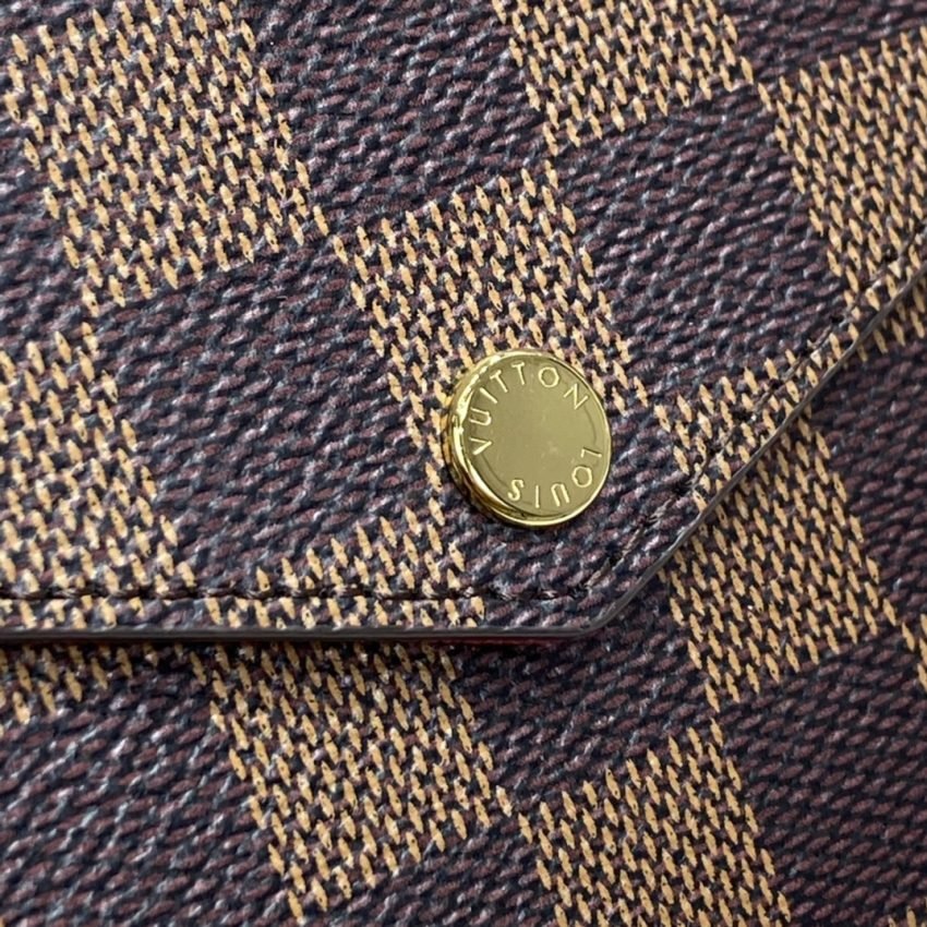Replica Louis Vuitton Félicie Pochette Brown Grid - Image 6