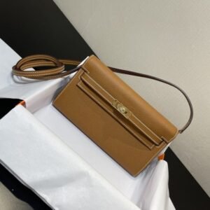 Fake Hermès Kelly Elan Brown