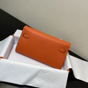 Alternative view of Fake Hermès Kelly Elan Orange