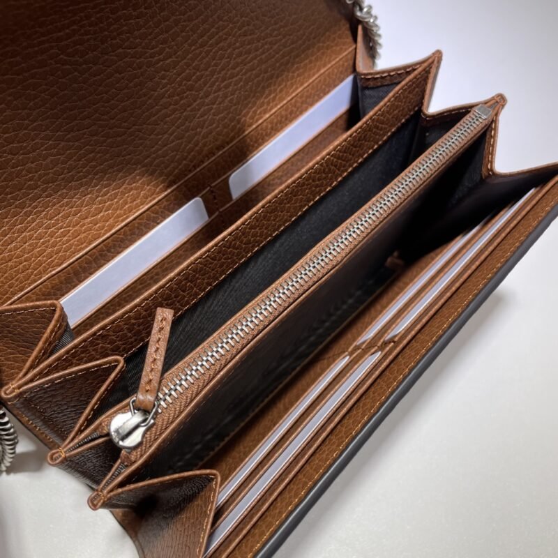 Replica Gucci Dionysus GG Chain Wallet Denim Blue - Image 5