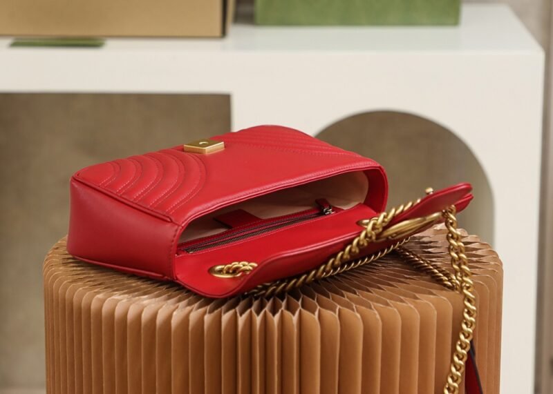 Replica Gucci GG Marmont 1955 Medium Red - Image 2