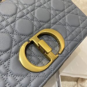 Alternative view of Replica Dior Caro Bag Blue