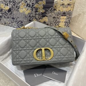 Replica Dior Caro Bag Grey