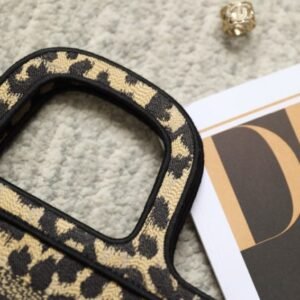 Alternative view of Replica Dior Tote Book Mini Leopard