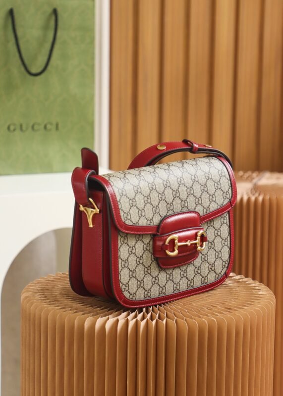 Replica Gucci Horsebit 1955 Classic Red - Image 9