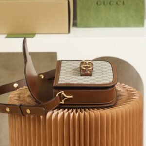 Alternative view of Fake Gucci Horsebit 1955 Classic Brown