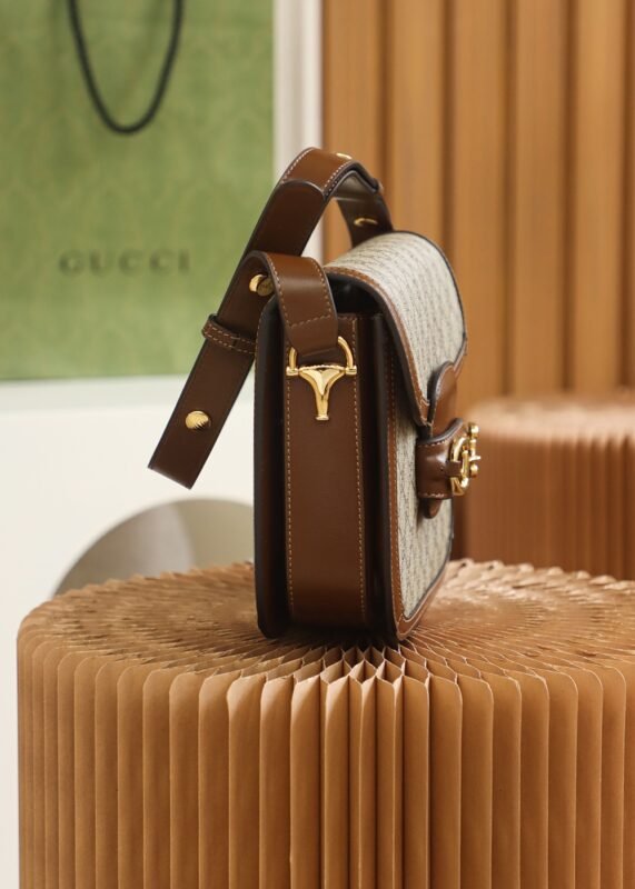 Fake Gucci Horsebit 1955 Classic Brown - Image 4