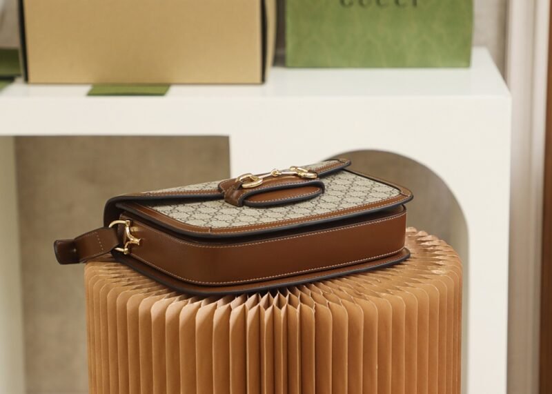 Fake Gucci Horsebit 1955 Classic Brown - Image 6