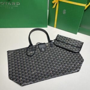 Alternative view of Fake Goyard Saint Louis Black