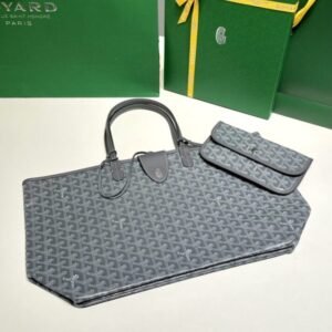 Alternative view of Fake Goyard Saint Louis Grey