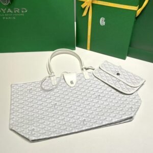 Alternative view of Fake Goyard Saint Louis White