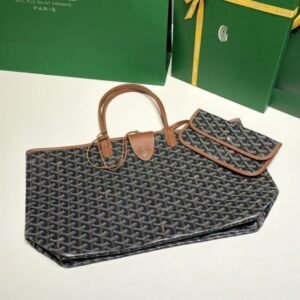 Alternative view of Replica Goyard Saint Louis Brown