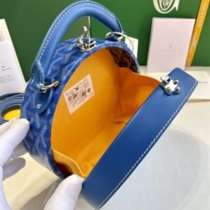 Alternative view of Fake Goyard Alto Box Blue