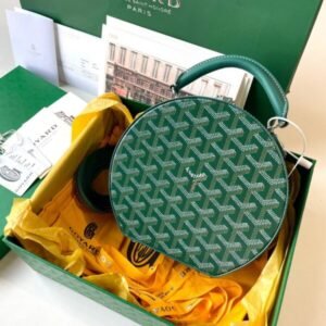 Alternative view of Fake Goyard Alto Box Green
